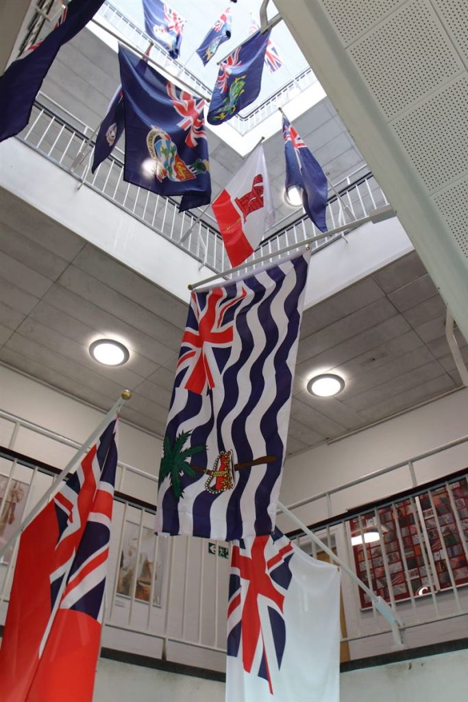 Symbols of Empire intervention by Liz Crane, Al Coffet and Tom Nicholson at Bristol University