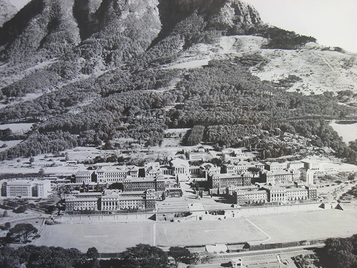 The University of Cape Town with Devil’s Peak in the background Author photograph. Original in the Manuscripts and Archives Division of the University of Cape Town Library. Used with permission.